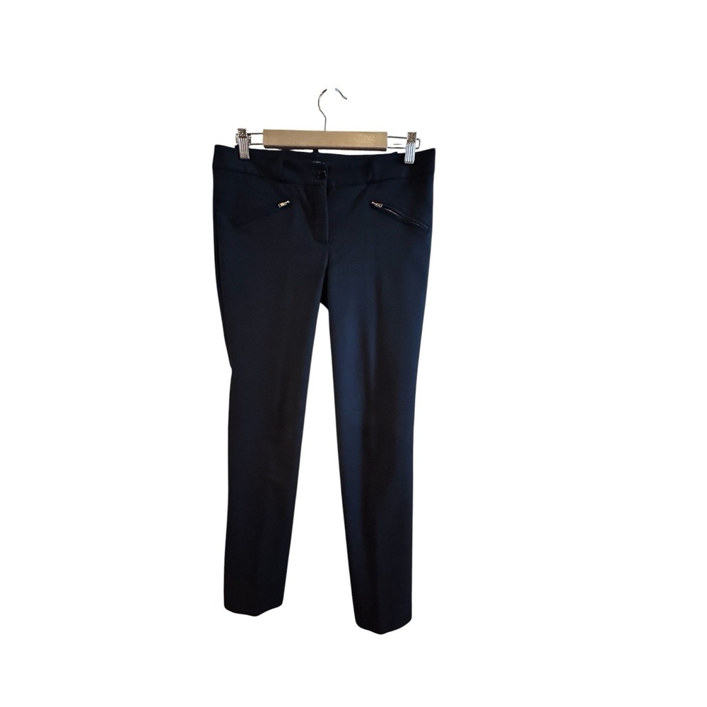 Flavio Castellani Made In Italy Black Skinny Jeans Women's Size 42/6-8 Pockets